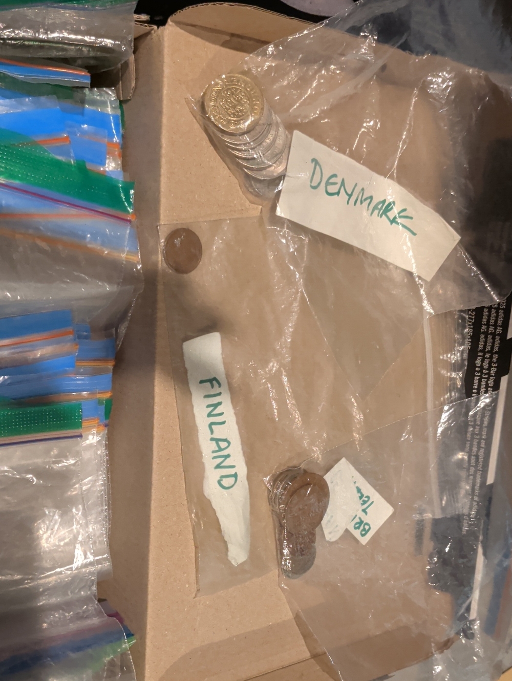 Huge Lot Of International Coins. 52 Countries Different Bags Of  Currency 💲